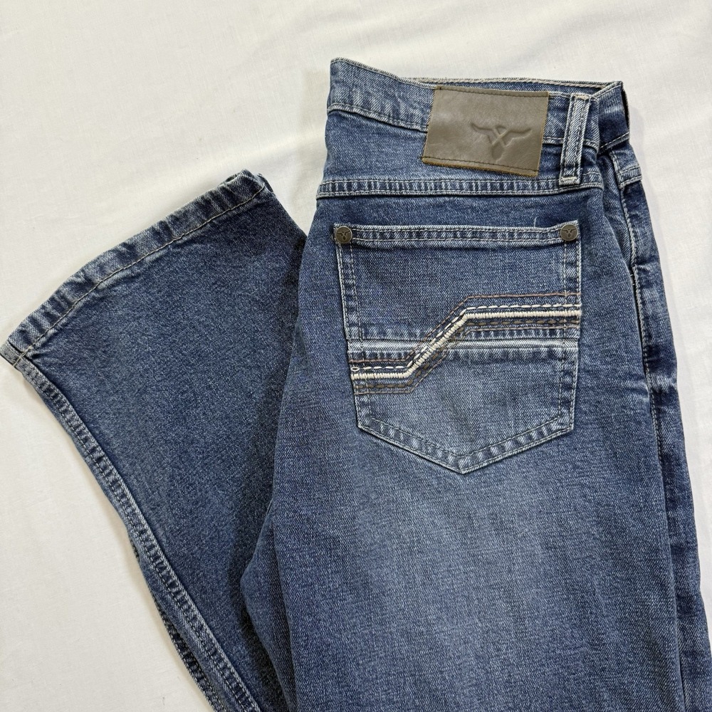 Wrangler 20X Men's Jeans 31x34 Blue Relaxed Medium Wash Cowboy Jeans